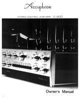 Accuphase-C-200-Instruction-Manual