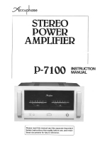 Accuphase-P-7100-Instruction-Manual