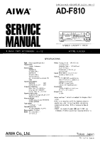 Aiwa-AD-F810-Service-Manual