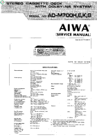 Aiwa-AD-M700-Service-Manual 