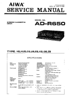 Aiwa-AD-R650-Service-Manual