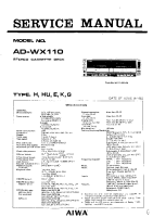 Aiwa-AD-WX110-Service-Manual