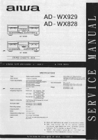 Aiwa-AD-WX828-Service-Manual