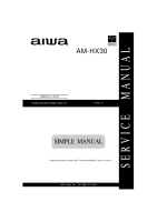 Aiwa-AM-HX30-Service-Manual