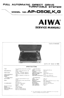 Aiwa-AP-D50-Service-Manual