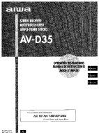 Aiwa-AV-D35-Owners-Manual
