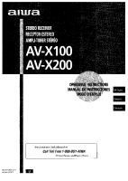 Aiwa-AV-X200-Owners-Manual