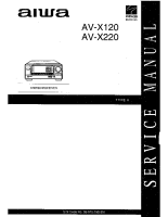 Aiwa-AV-X220-Service-Manual