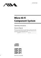 Aiwa-AW-PZP5-Owners-Manual 