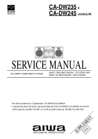 Aiwa-CA-DW235-Service-Manual 