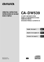 Aiwa-CA-DW539-Owners-Manual 