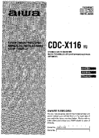 Aiwa-CDC-X116-Owners-Manual