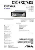 Aiwa-CDC-X237-X437-Service-Manual