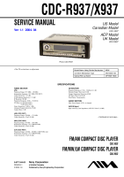 Aiwa-CDC-X937-Service-Manual