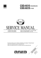 Aiwa-CS-DA519-Service-Manual 
