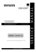 Aiwa-CS-DED27-Service-Manual 