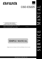 Aiwa-CSD-ES225-Service-Manual 