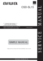 Aiwa-CSD-SL15-Service-Manual