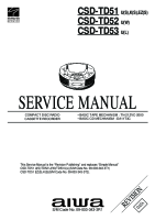 Aiwa-CSD-TD51-TD52-TD53-Service-Manual