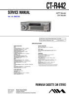 Aiwa-CT-R442-Service-Manual
