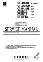Aiwa-CT-X4300M-Service-Manual