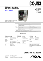 Aiwa-CX-JN3-Service-Manual