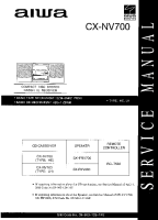 Aiwa-CX-NV700-Service-Manual