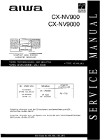 Aiwa-CX-NV900-NV9000-Service-Manual 