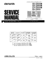 Aiwa-CX-Z850M-Service-Manual