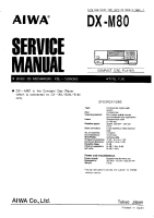 Aiwa-DX-M80-Service-Manual 