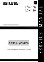 Aiwa-LCX-150-Service-Manual 