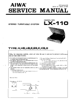 Aiwa-LX-110-Service-Manual