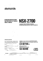 Aiwa-NS-X2700-Owners-Manual 