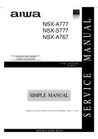 Aiwa-NS-XA767-Service-Manual