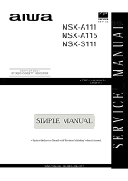 Aiwa-NS-XS111-Service-Manual