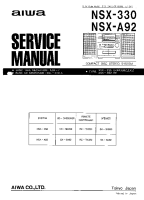 Aiwa-NSX-330-Service-Manual