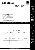 Aiwa-NSX-520-Service-Manual