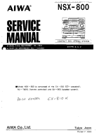 Aiwa-NSX-800-Service-Manual