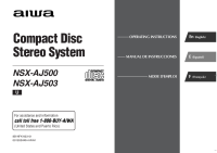 Aiwa-NSX-AJ503-Owners-Manual