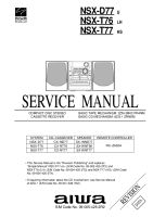 Aiwa-NSX-D77-Service-Manual