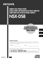 Aiwa-NSX-DS8-Owners-Manual 