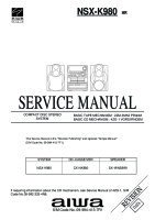 Aiwa-NSX-K980-Service-Manual