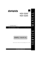 Aiwa-NSX-S205-Service-Manual