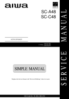 Aiwa-SC-A48-C48-Service-Manual 