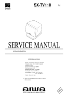 Aiwa-SX-TV110-Service-Manual