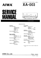 Aiwa-XA-003-Service-Manual 
