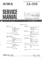Aiwa-XA-006-Service-Manual