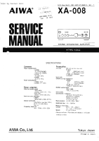 Aiwa-XA-008-Service-Manual
