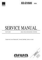 Aiwa-XD-DV600-Service-Manual