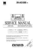 Aiwa-XH-AG1000-Service-Manual